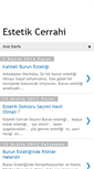 Mobile Screenshot of estetikcerrahii.blogspot.com