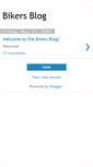 Mobile Screenshot of bikersbloggers.blogspot.com