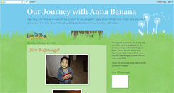 Desktop Screenshot of journeytoannabanana.blogspot.com