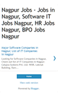 Mobile Screenshot of nagpur-jobs.blogspot.com