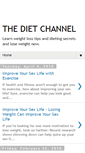 Mobile Screenshot of dietchanneltips.blogspot.com