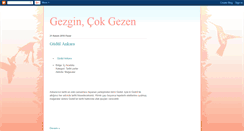 Desktop Screenshot of gezginleralemi.blogspot.com
