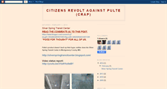 Desktop Screenshot of citizensrevoltagainstpulte.blogspot.com