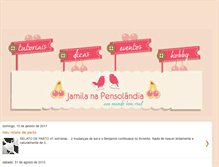 Tablet Screenshot of jamilanapensolandia.blogspot.com