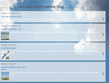 Tablet Screenshot of annandjohnsnatureblog.blogspot.com