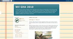 Desktop Screenshot of gha2010.blogspot.com