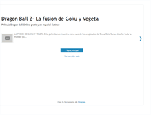 Tablet Screenshot of dbz-la-fusion-de-goku-vegeta1.blogspot.com