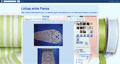 Desktop Screenshot of linhasentrepanos.blogspot.com