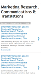 Mobile Screenshot of marketingresearchtranslations.blogspot.com