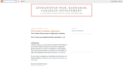 Desktop Screenshot of kandaharcanada.blogspot.com