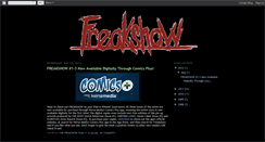 Desktop Screenshot of freakshowcomic.blogspot.com
