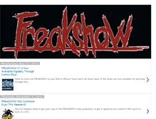 Tablet Screenshot of freakshowcomic.blogspot.com