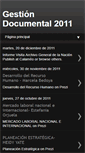Mobile Screenshot of gestiondocumental2011.blogspot.com