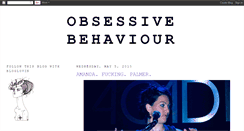 Desktop Screenshot of obsessive-behaviour.blogspot.com