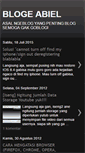 Mobile Screenshot of abielz.blogspot.com