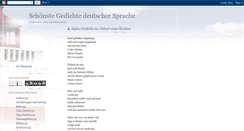 Desktop Screenshot of gedichte-zum-abschreiben.blogspot.com