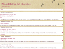 Tablet Screenshot of iwouldrathereatchocolate.blogspot.com