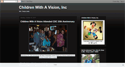 Desktop Screenshot of childrenwithavisioninc.blogspot.com