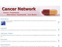 Tablet Screenshot of cancermonitor.blogspot.com