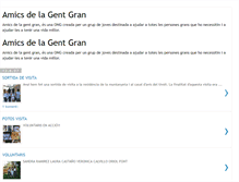 Tablet Screenshot of amicsdelagentgran.blogspot.com