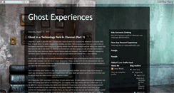Desktop Screenshot of ghostexps.blogspot.com