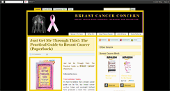 Desktop Screenshot of breastcancerconcern.blogspot.com