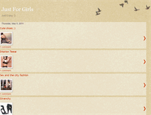 Tablet Screenshot of justforgirls7.blogspot.com