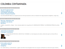 Tablet Screenshot of colombiacontaminado.blogspot.com