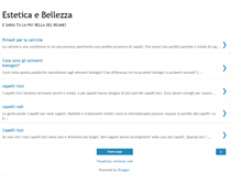 Tablet Screenshot of esteticaebellezza.blogspot.com