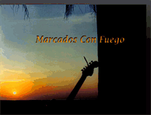 Tablet Screenshot of marcadosconfuego.blogspot.com