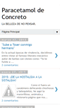 Mobile Screenshot of paracetamoldeconcreto.blogspot.com