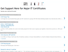 Tablet Screenshot of cisco-certificates.blogspot.com