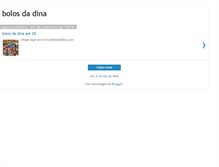 Tablet Screenshot of bolosd3.blogspot.com