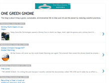 Tablet Screenshot of onegreengnome.blogspot.com