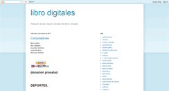 Desktop Screenshot of librodigitales.blogspot.com
