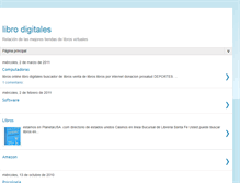 Tablet Screenshot of librodigitales.blogspot.com