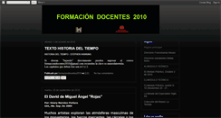 Desktop Screenshot of formaciondocentes2010.blogspot.com