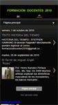 Mobile Screenshot of formaciondocentes2010.blogspot.com