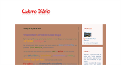 Desktop Screenshot of caderninhodiario.blogspot.com