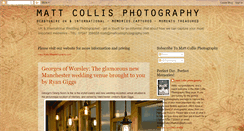 Desktop Screenshot of mattcollisphotography.blogspot.com