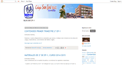 Desktop Screenshot of colegiosanjose-epo1.blogspot.com