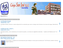 Tablet Screenshot of colegiosanjose-epo1.blogspot.com