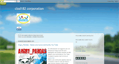 Desktop Screenshot of clod182corporation.blogspot.com
