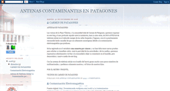 Desktop Screenshot of antenascontaminantes.blogspot.com