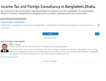 Tablet Screenshot of incometaxhelplinebangladesh.blogspot.com