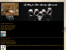 Tablet Screenshot of cayenjewelers.blogspot.com