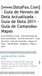 Mobile Screenshot of dotafox.blogspot.com
