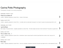 Tablet Screenshot of carinapotts.blogspot.com