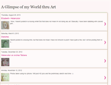 Tablet Screenshot of ochiesartworld.blogspot.com