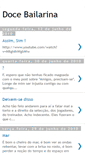 Mobile Screenshot of docebailarina-docebailarina.blogspot.com